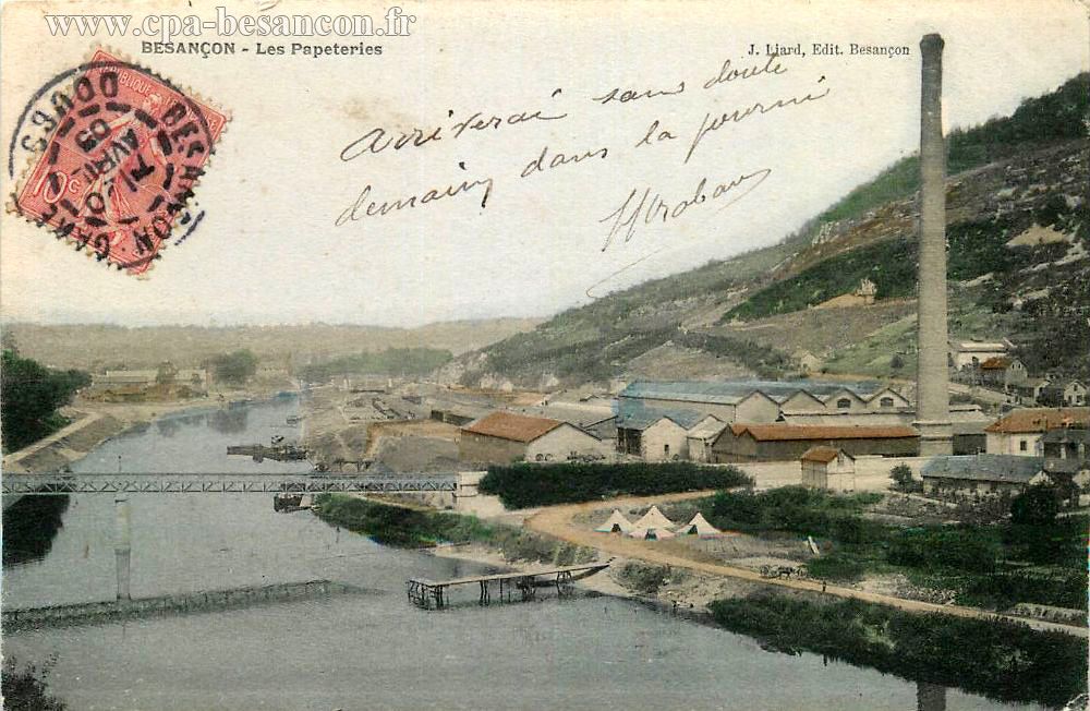 BESANÇON - Les Papeteries